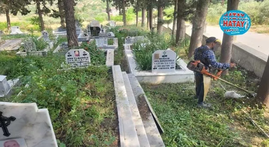 HBB TÜM İLÇELERDE MEZARLIK TEMİZLİĞİ YAPIYOR
