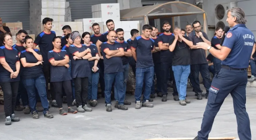 HBB YANGIN EĞİTİMLERİNİ SÜRDÜRÜYOR