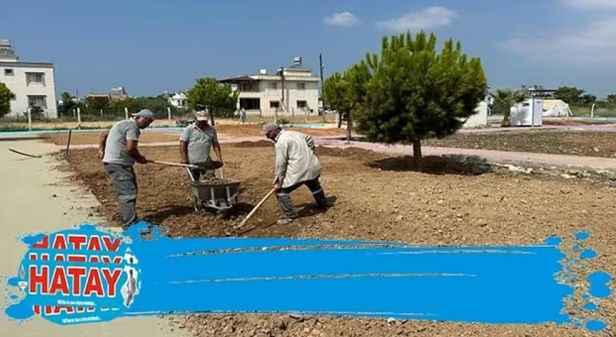 HBB YEŞİL ALANLARI DÜZENLİYOR