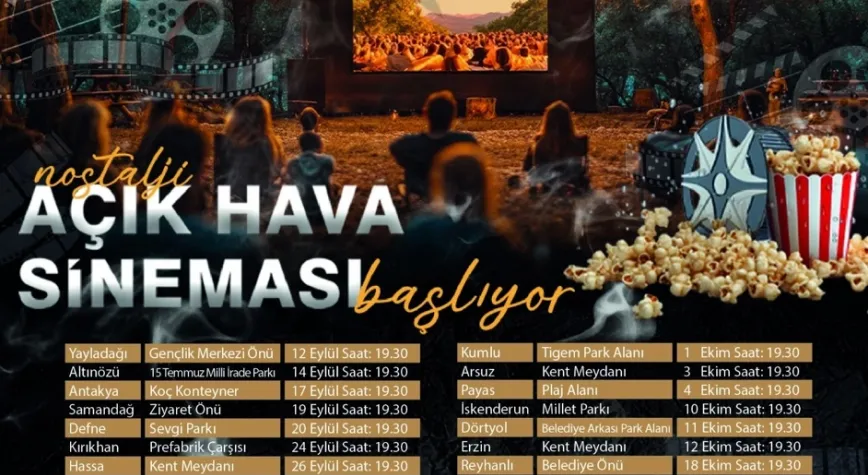 HBB’den Açık Hava Sineması