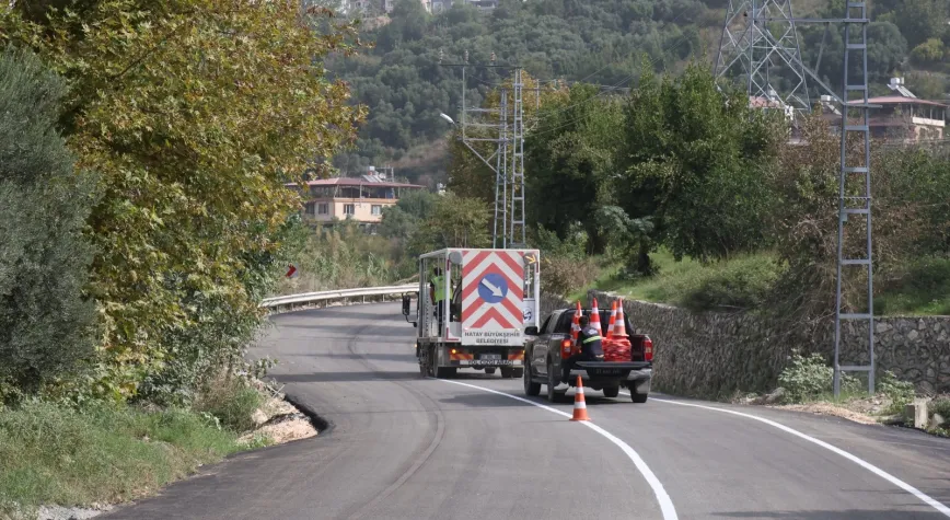HBB’den Defne Sinanlı Yolu’nda Trafik Güvenliği Hamlesi