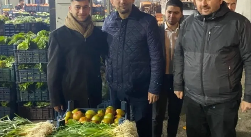 HBB’DEN HAL ESNAFINA ZİYARET