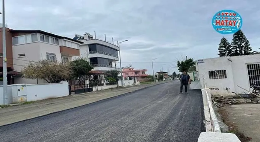HBB’DEN KARAAĞAÇ VE SARIMAZI MAHALLELERİNE BETON ASFALT