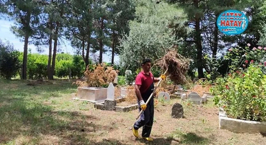 HBB’DEN MEZARLIKLARDA KURBAN BAYRAMI HAZIRLIĞI