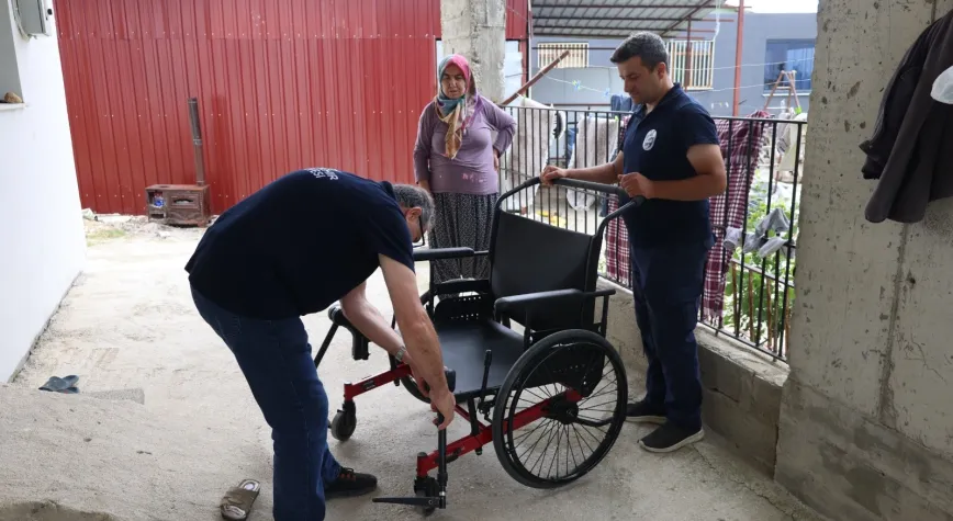 HBB’den Obezite Hastasına Özel Tekerlekli Sandalye Desteği