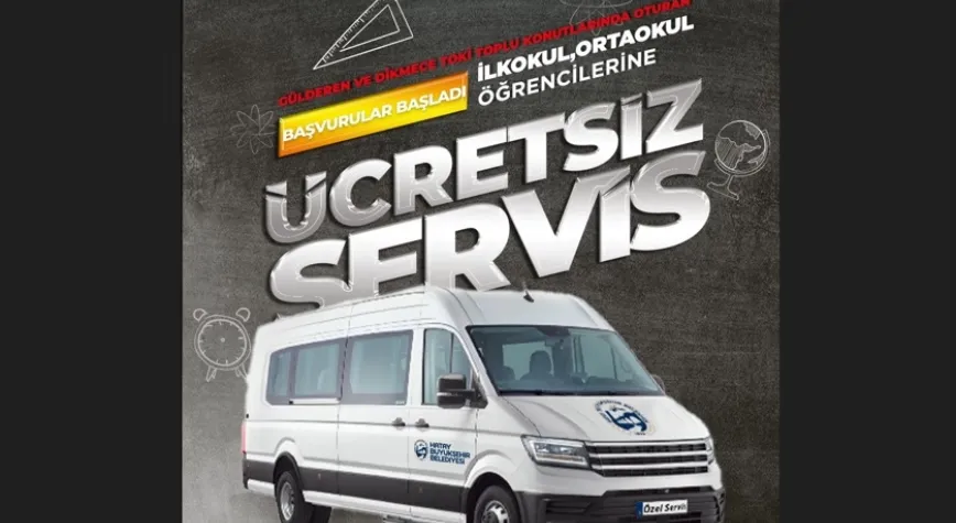 HBB’den Öğrencilere Ücretsiz Ulaşım Desteği