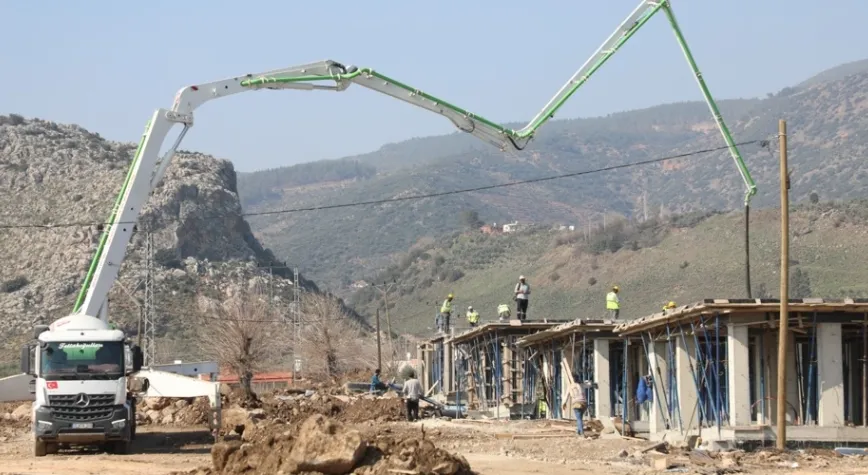 HBB’nin Kırsal Dönüşüm Projesi’nde Evler Yükselmeye Başladı