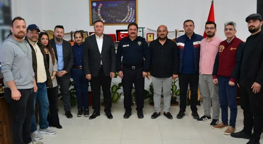HBC'den, Emniyet Müdürü Gökce'ye ziyaret