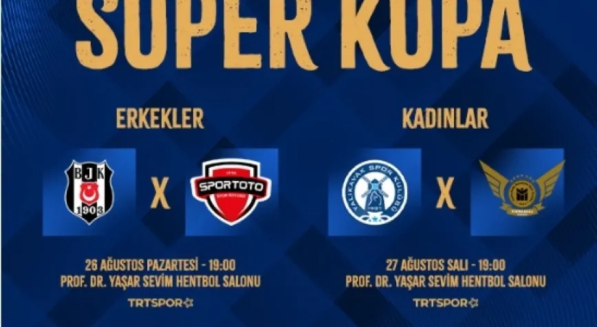 Hentbol Süper Kupa maçları oynanacak