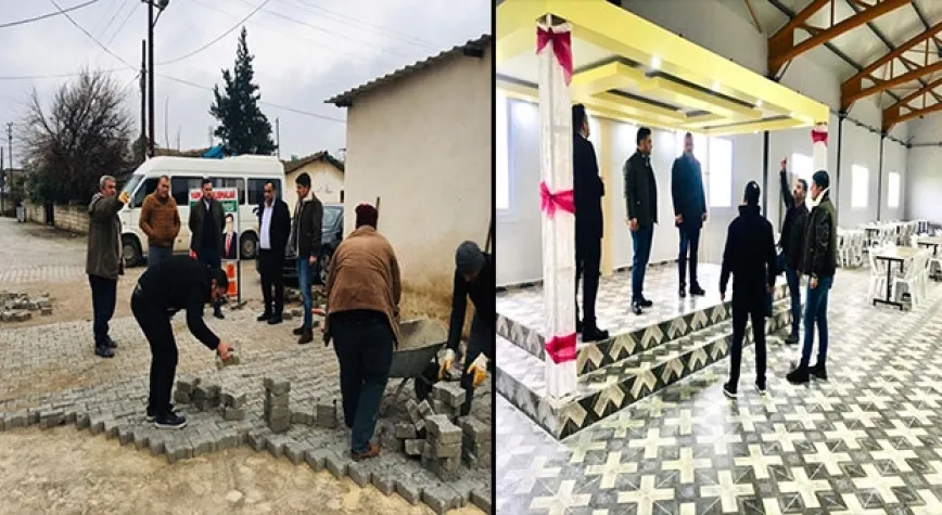 HER ALANDA YAPILAN ÇALIŞMALARI DENETLEDİ