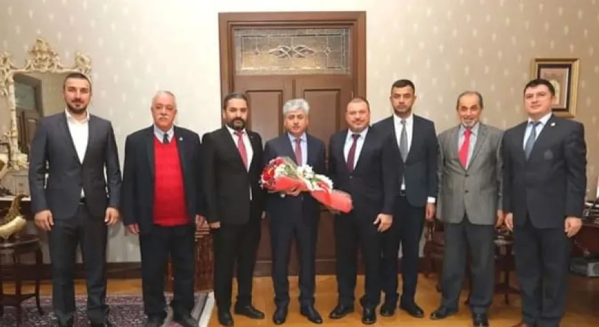 HGC YÖNETİMİNDEN VALİ DOĞAN'A ZİYARET