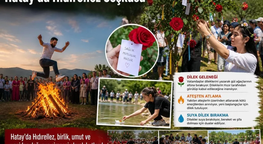 Hıdırellez Coşkusu Hatay’ı Sardı