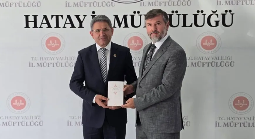 Hilmi Şanlı’dan Hatay İl Müftülüğüne Ziyaret