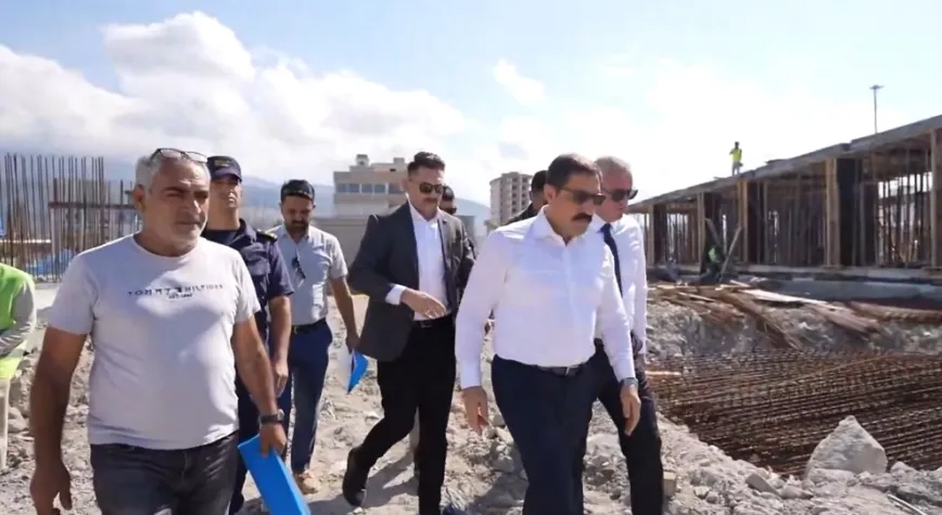Hizmet binalarının yapımı sürüyor