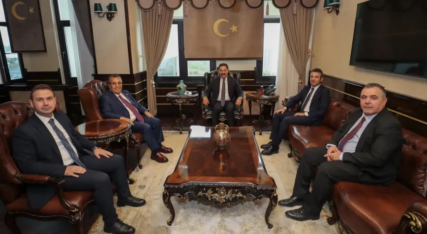HSK Üyesi Arslan’dan Hatay Valisi Masatlı’ya Ziyaret