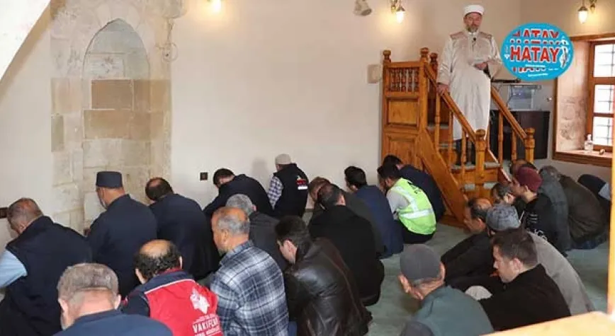 HÜNKAR MESCİDİ HİZMETE AÇILDI