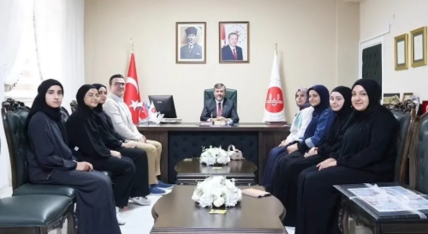 Hz. Aişe Kız Anadolu İmam Hatip Lisesi’nden İl Müftülüğü'ne Ziyaret