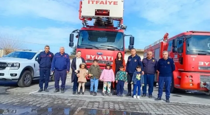 İftfaiyeciler Minik Öğrencileri Ağırladı