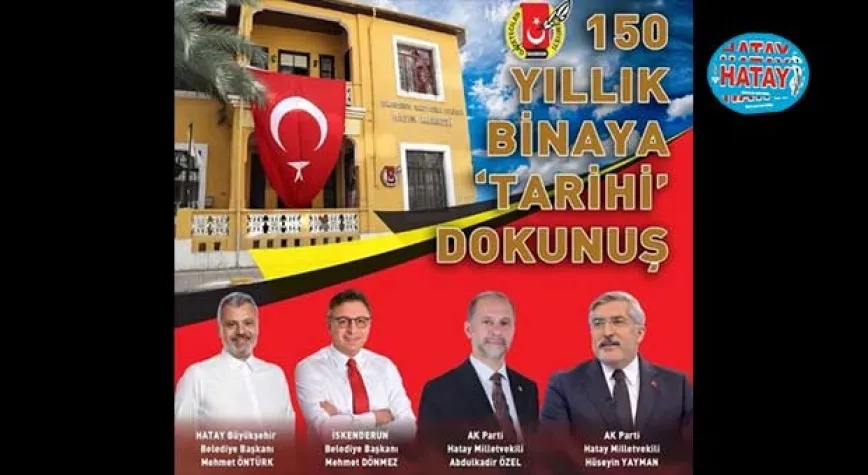 İGC BİNASI RESTORE EDİLİYOR