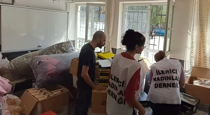 İKD’den Defne’ye dayanışma ziyareti