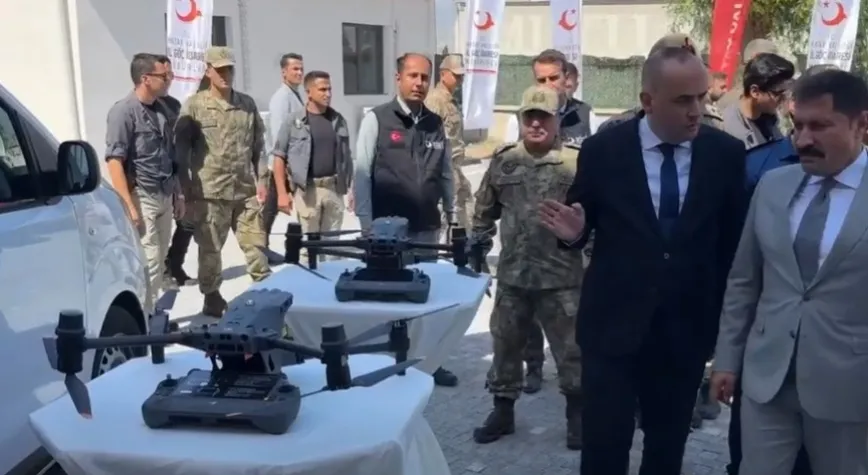 İl Göç İdaresine 7 Dron 2 Mobil Aracı