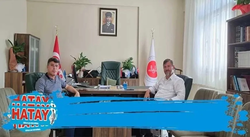 İL MİLLİ EĞİTİM MÜDÜRÜNDEN  İADE-İ ZİYARET