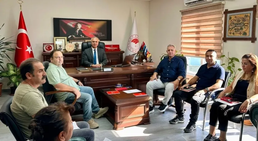 İl müdürlüğünde haftalık toplantı