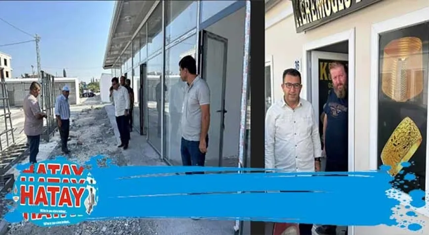  İL MÜDÜRÜ İMREK’TEN ESNAFLARA ZİYARET