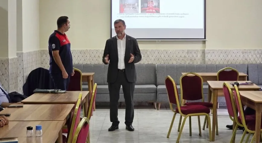 İl Müftülüğünde Yangın Eğitimi Gerçekleştirildi
