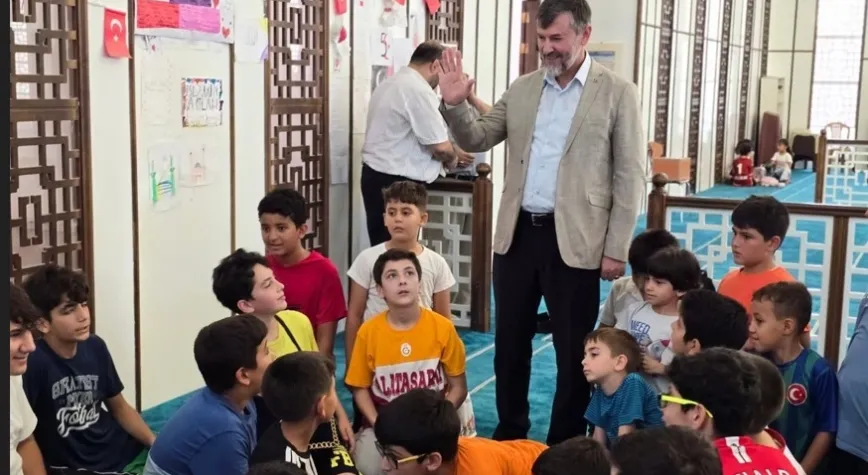 İl Müftüsü Mevlüt Topçu’dan Yaz Kur’an Kursu Öğrencilerine Ziyaret