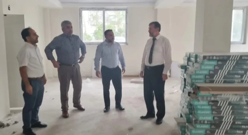 İl Müftüsü Topçu, Dörtyol’daki Camii ve Kur’an Kursu İnşaatını İnceledi