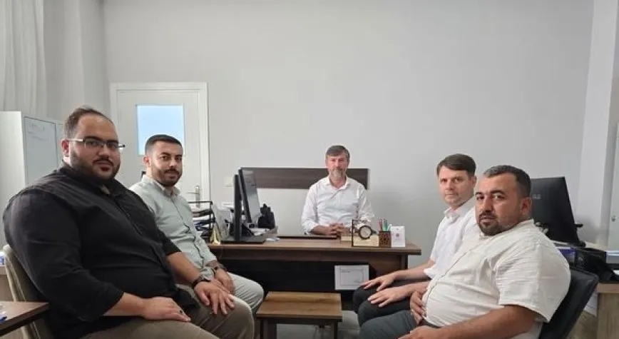 İl Müftüsü Topçu Göreve Yeni Başlayan Personelleri Ziyaret Etti