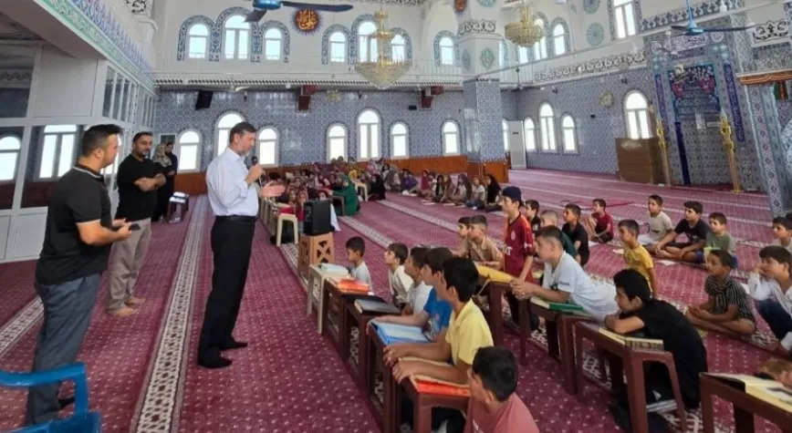 İl Müftüsü Topçu’dan Avsuyu Ulu Camii Yaz Kur’an Kursu’na Ziyaret