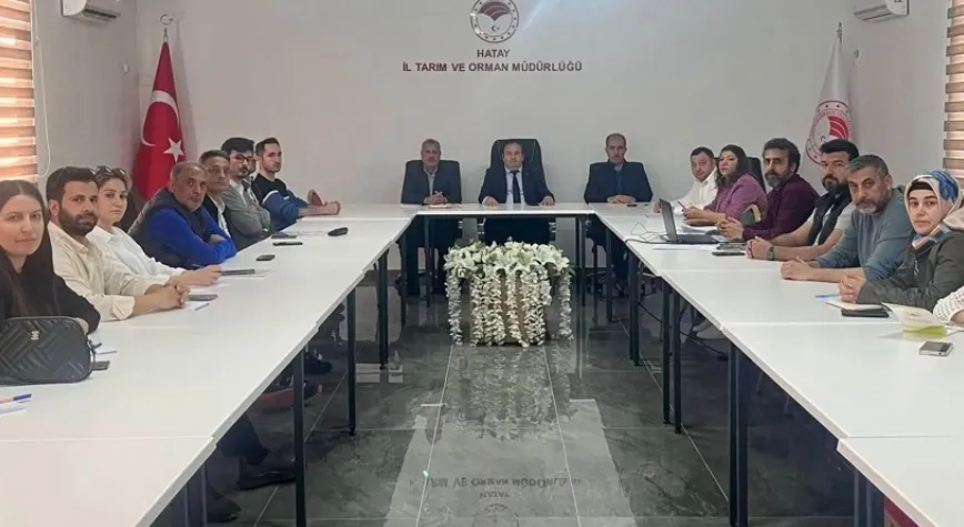 İl Tarım Müdürlüğü’nde Değerlendirme Toplantısı