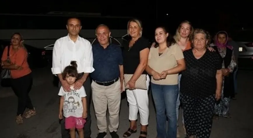 İLÇE EMNİYET MÜDÜRÜ GÜNEŞ VATANDAŞLARLA BİRLİKTE