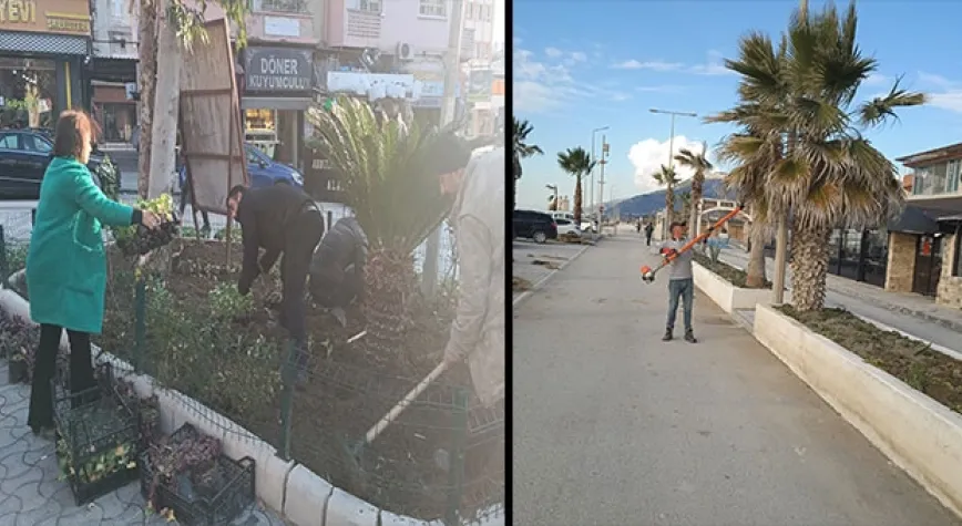 İLÇE GÜZELLEŞİYOR