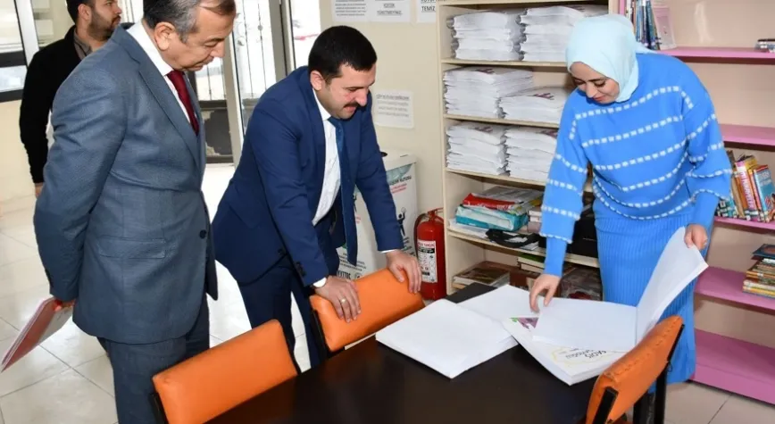 İlçe Halk Kütüphanesine Denetim