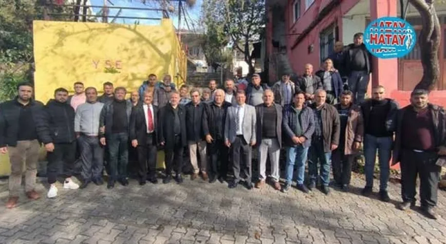 İLÇEMİZİ AYAĞA KALDIRMAK İÇİN ÇALIŞIYORUZ