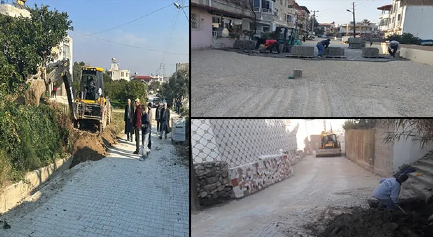 İLÇEMİZİN DÖRT BİR YANINA HİZMET GÖTÜRMEYE DEVAM EDİYORUZ.