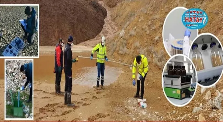 İLİÇ MADEN SAHASINDAKİ HUMMALI ÇALIŞMALARI SÜRÜYOR