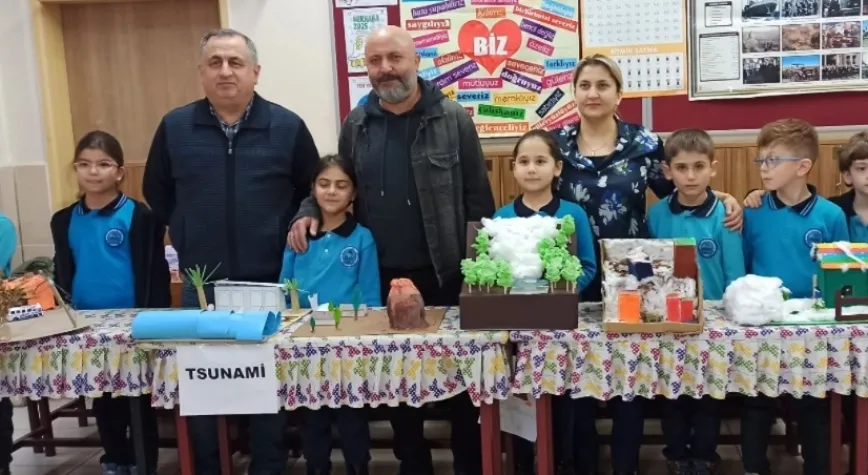 İlkokulda Sivil Savunma Farkındalık Etkinliği