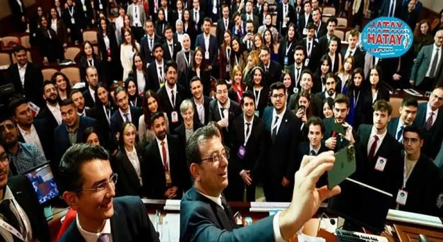 İMAMOĞLU, GENÇLERLE BİR ARAYA GELDİ