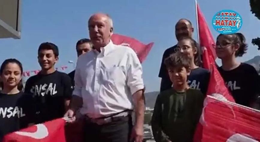 İNCE HATAY’I ZİYARET ETTİ