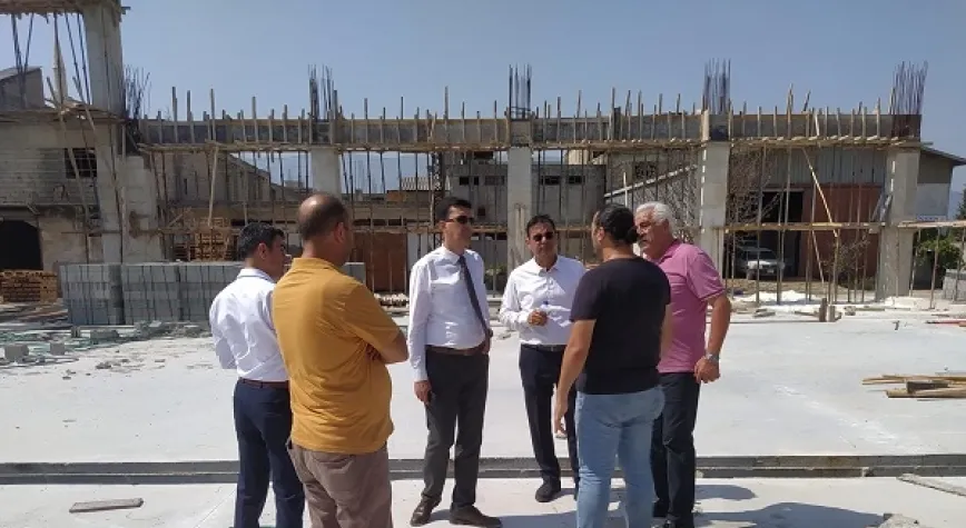 İNŞAAT ÇALIŞMALARINA HIZ VERİLDİ!