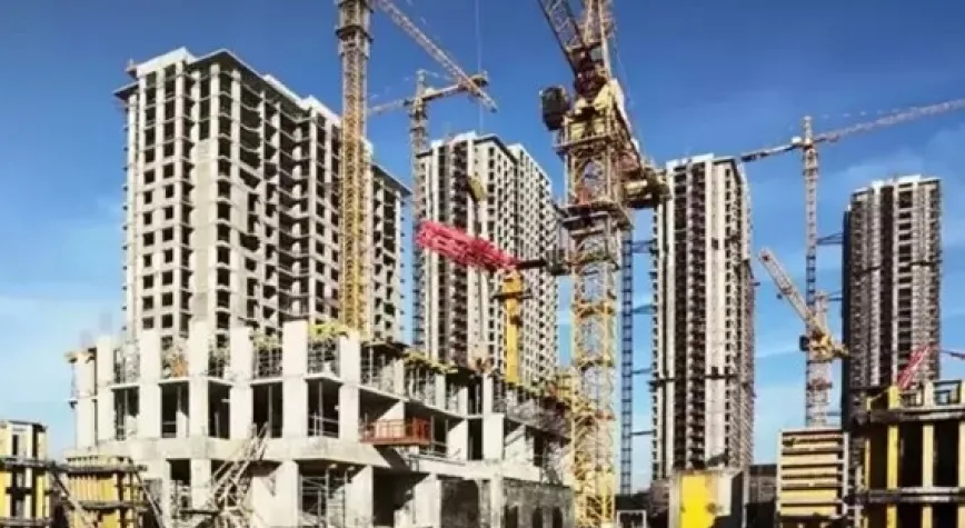 İnşaat üretimi yıllık yüzde 9,5 arttı