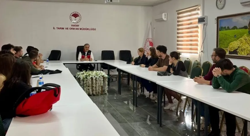 İNTÖRN DOKTORLARDAN ZİYARET