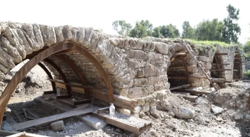 İPEK YOLU KÖPRÜSÜ RESTORE EDİLİYOR