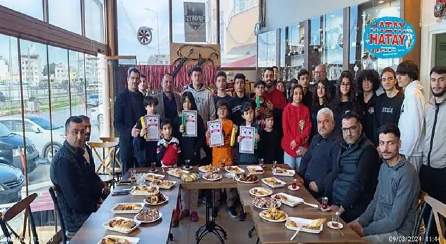 İŞ ADAMI YILDIRIM ALPAY'DAN BAŞARILI SPORCULARA DESTEK