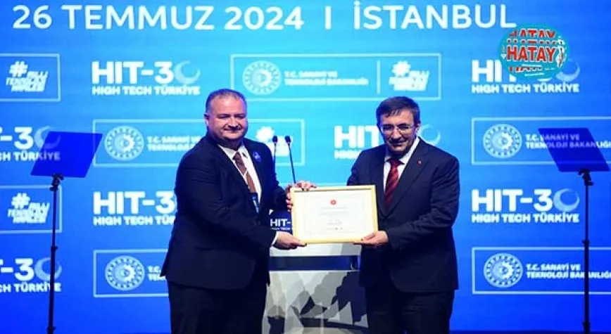 İsdemir, HIT-30 Yüksek Teknoloji Teşvik Programı kapsamında ödül aldı