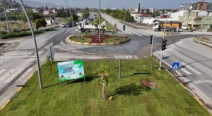 İskenderun Arsuz Yolu Estetik Görünüme Kavuştu